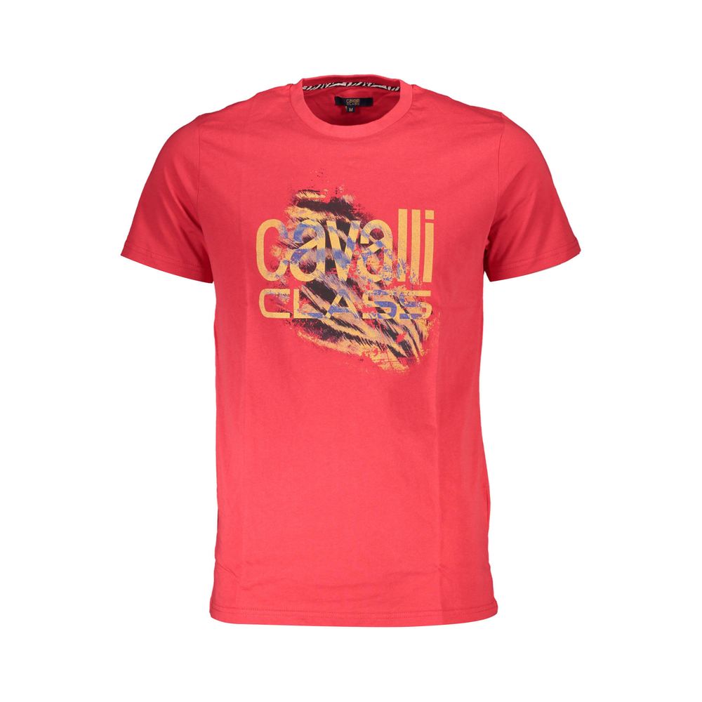 Rosso Baumwoll-T-Shirt für Herren