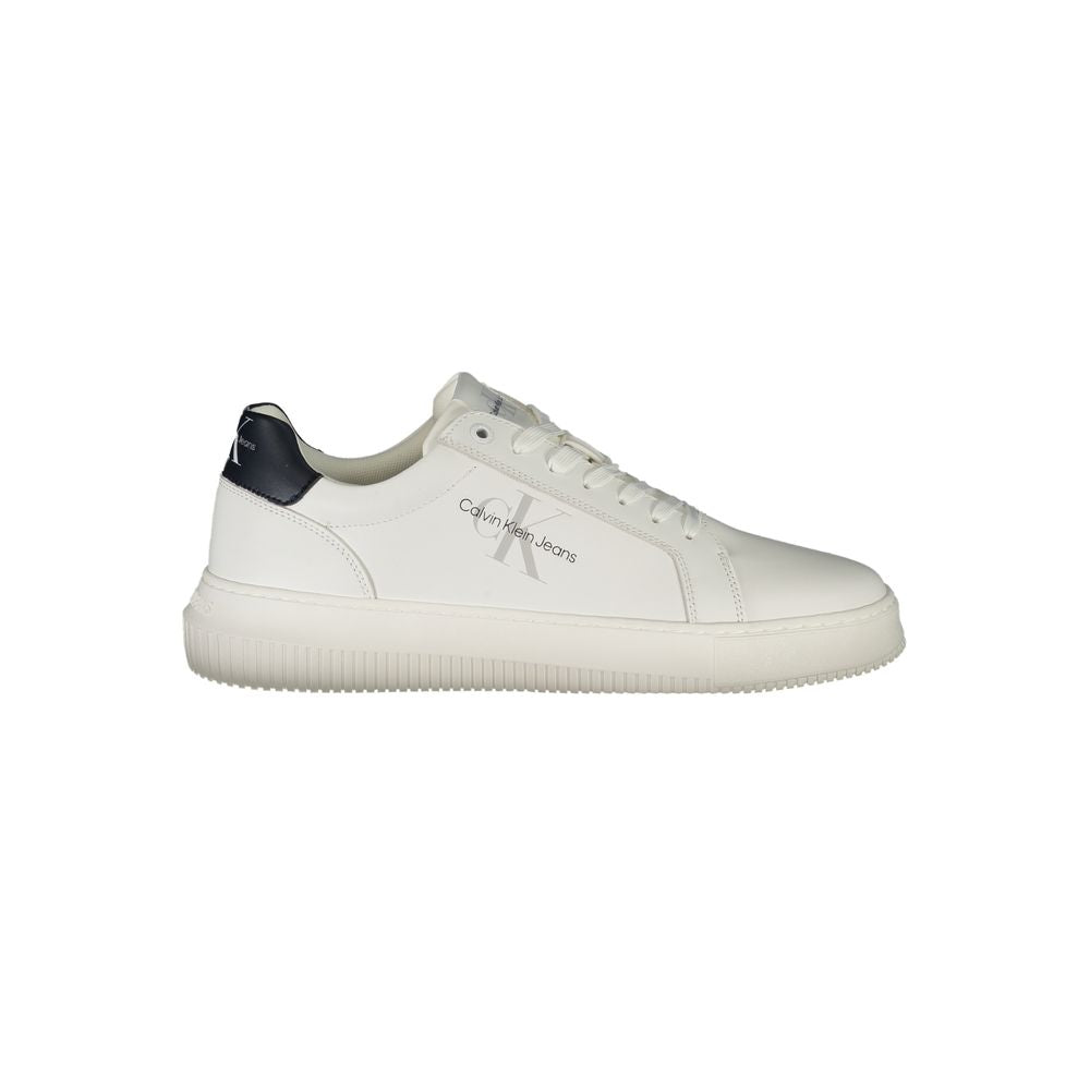 Bianco Leder Herren Sneaker