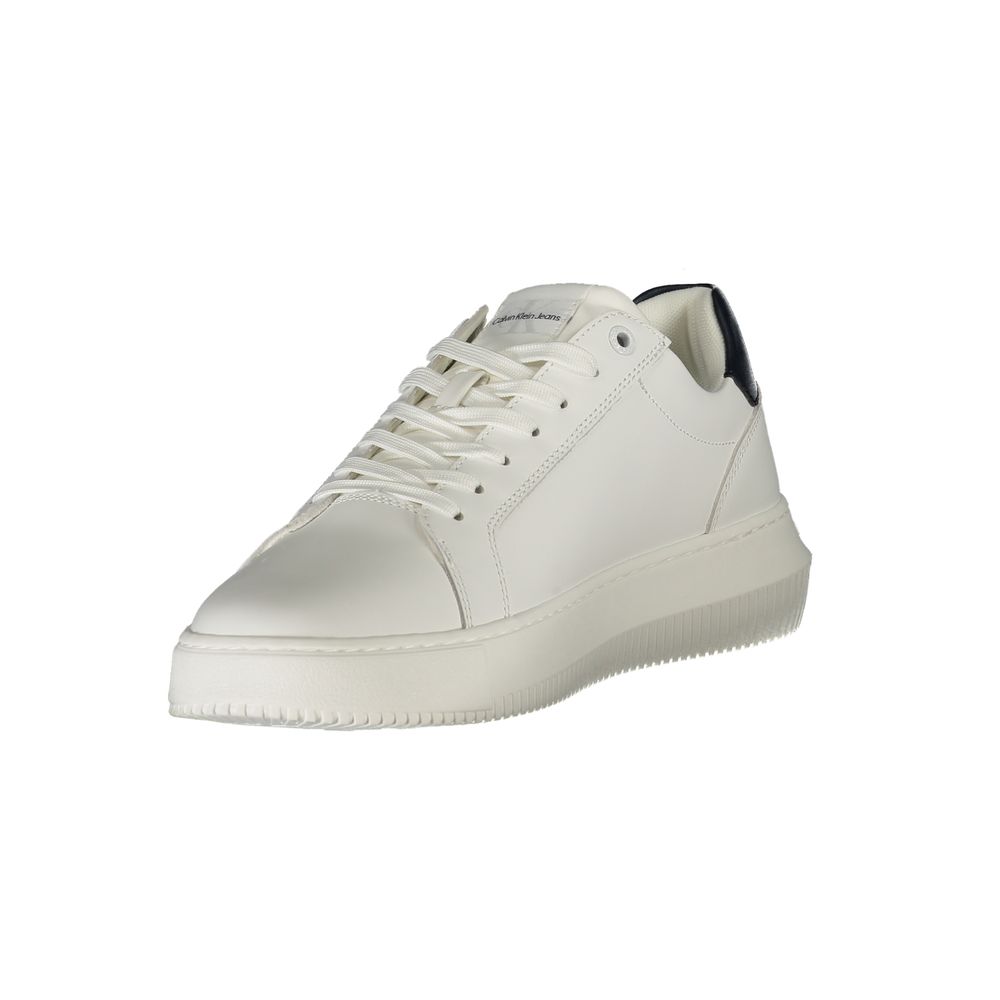 Bianco Leder Herren Sneaker