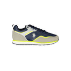 Blaue Sportschuhe aus Polyester