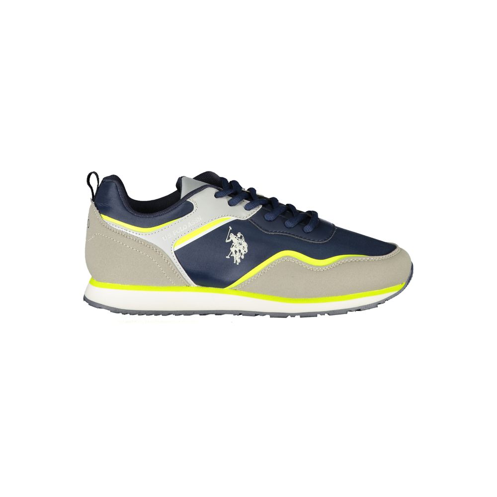 Blaue Sportschuhe aus Polyester