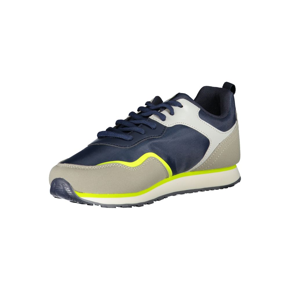 Blaue Sportschuhe aus Polyester
