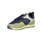 Blaue Sportschuhe aus Polyester