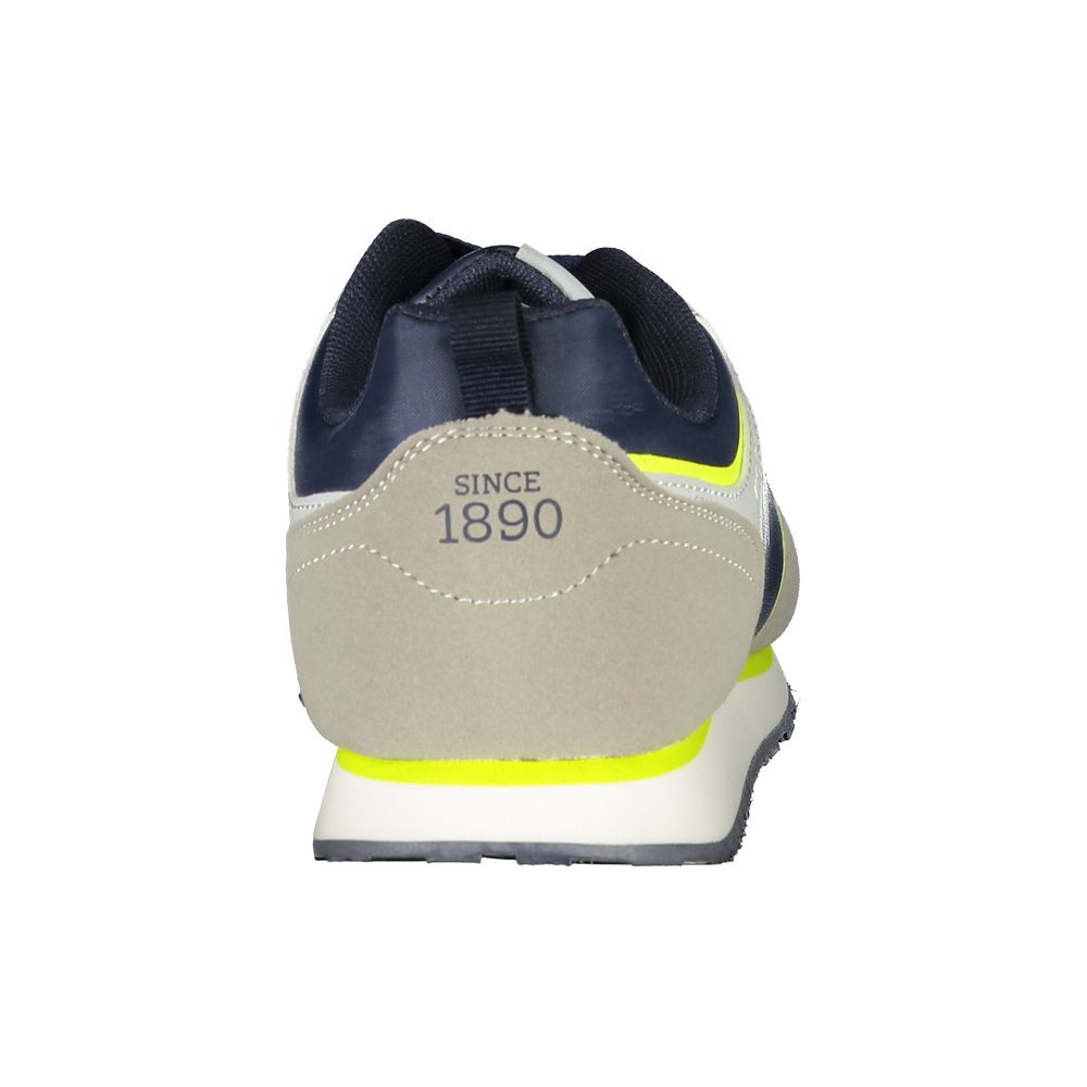 Blaue Sportschuhe aus Polyester