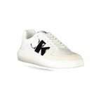 Bianco Leder Herren Sneaker