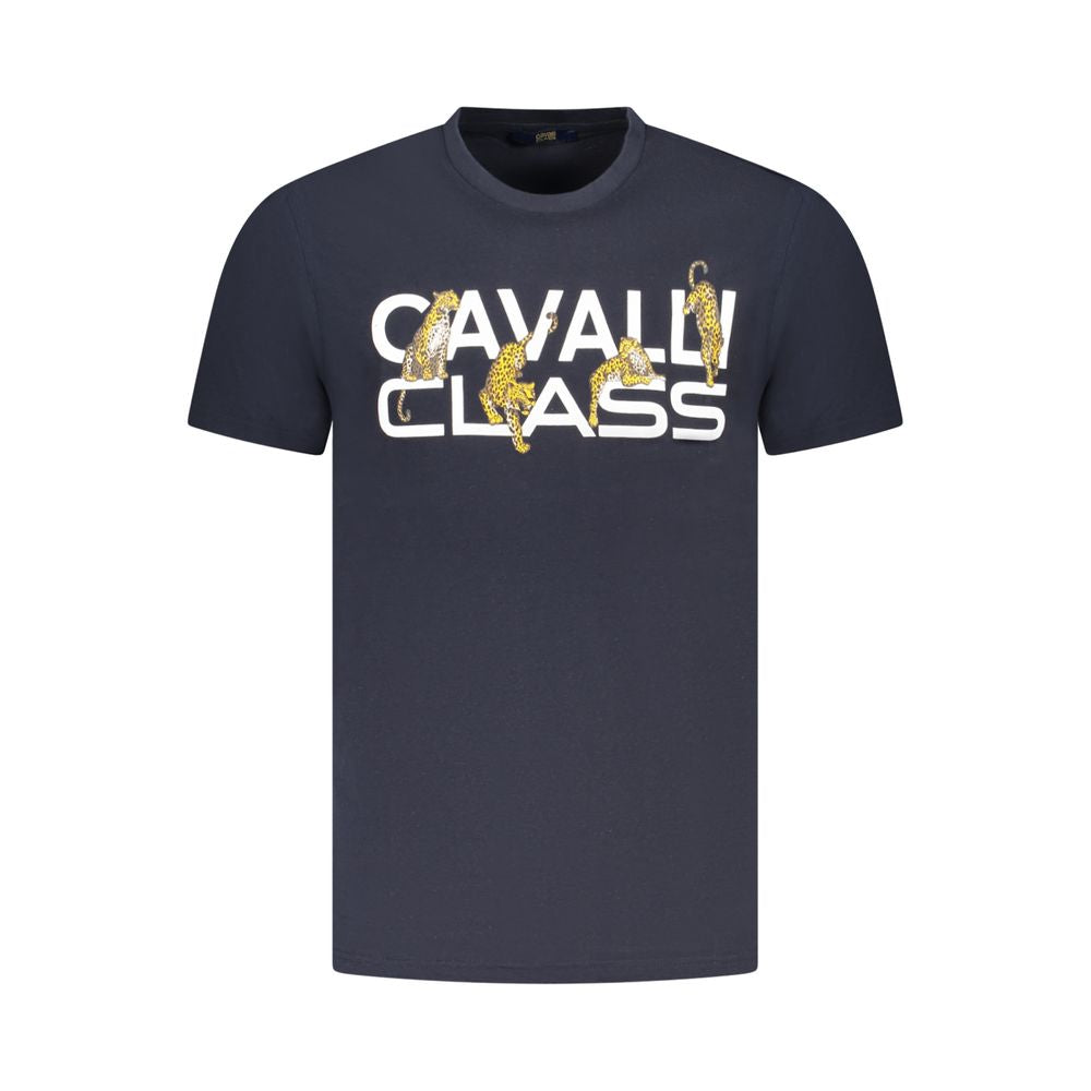 Blu Baumwoll-T-Shirt für Herren