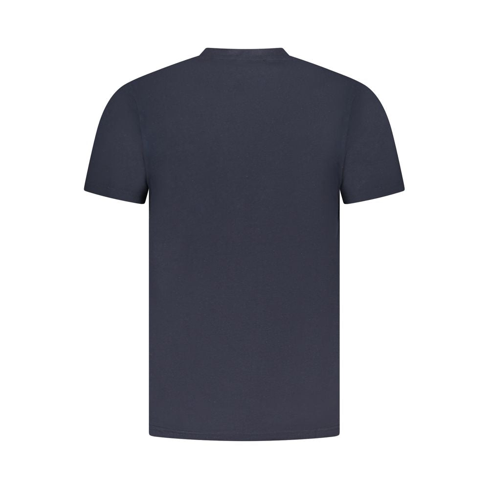 Blu Baumwoll-T-Shirt für Herren