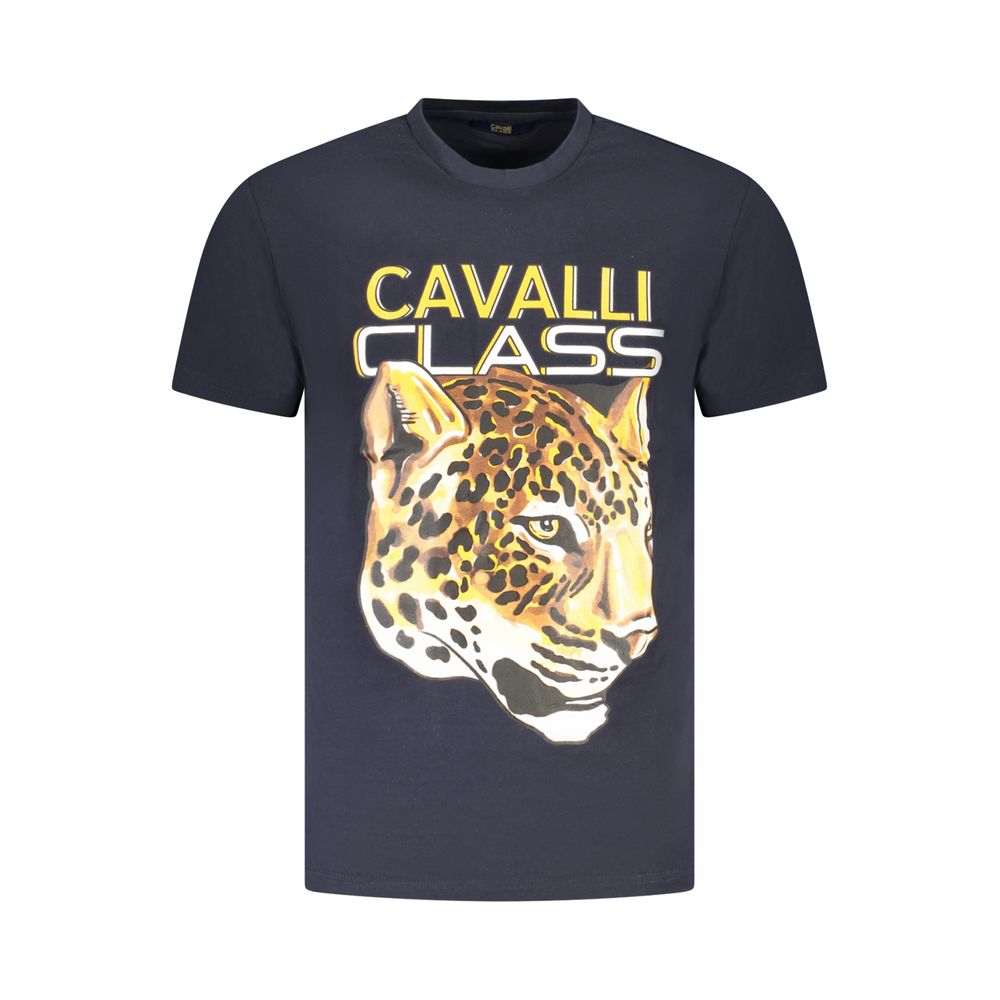Blu Baumwoll-T-Shirt für Herren