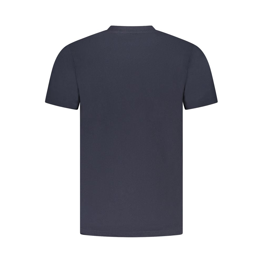 Blu Baumwoll-T-Shirt für Herren