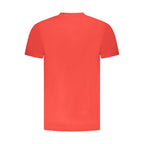 Rotes Baumwoll-T-Shirt für Herren