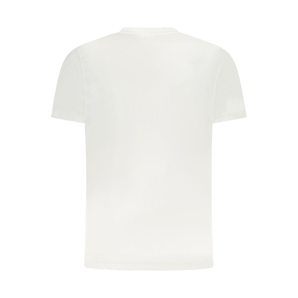 Weißes Baumwoll-T-Shirt für Herren