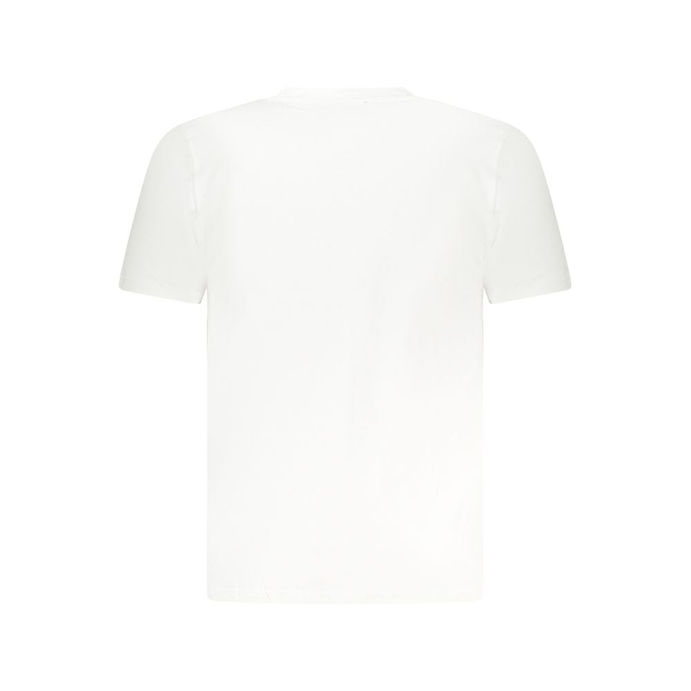 Weißes Herren-T-Shirt aus Baumwolle