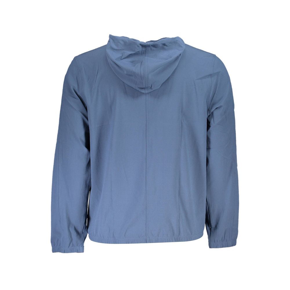 Blaues Herren-Sweatshirt aus Polyester