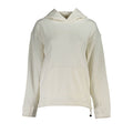 Weißes Baumwoll-Sweatshirt für Damen