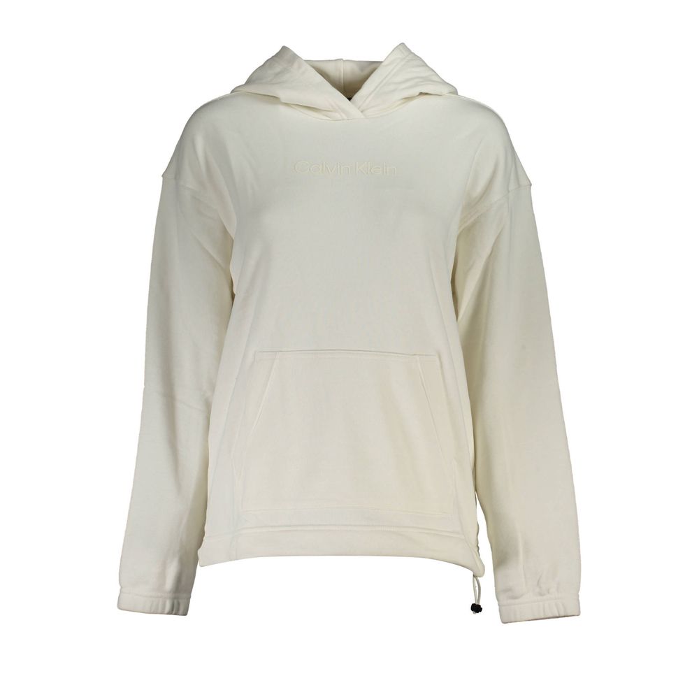 Weißes Baumwoll-Sweatshirt für Damen