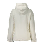 Weißes Baumwoll-Sweatshirt für Damen