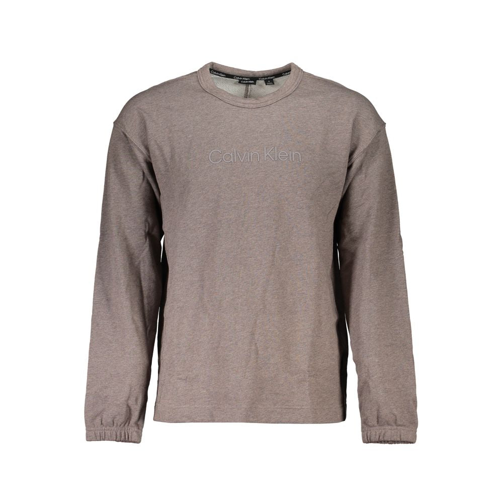Marrone Baumwoll-Sweatshirt für Herren