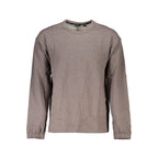 Marrone Baumwoll-Sweatshirt für Herren