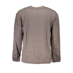 Marrone Baumwoll-Sweatshirt für Herren