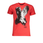 Baumwoll-T-Shirt in Rot