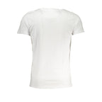 Weißes Herren-T-Shirt aus Baumwolle