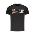 Schwarzes Baumwoll-T-Shirt für Herren