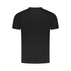Schwarzes Baumwoll-T-Shirt für Herren