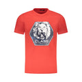 Rosso Baumwoll-T-Shirt für Herren