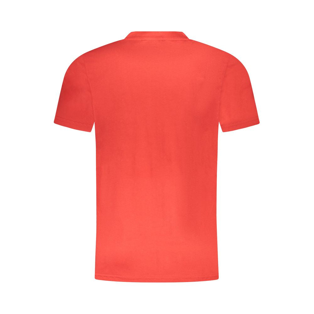 Rosso Baumwoll-T-Shirt für Herren
