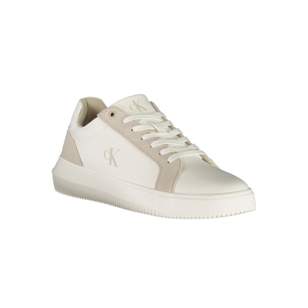 Herren-Sneaker aus weißem Polyurethan