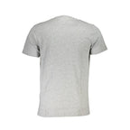 Grigio Baumwoll-T-Shirt für Herren