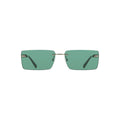 Grüne Sonnenbrille aus Metall 38339
