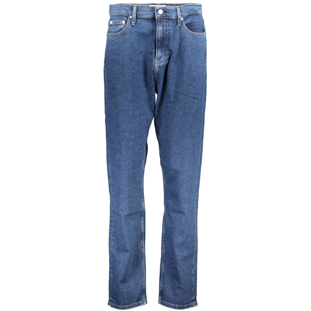 Damenjeans aus Baumwolle in Blau