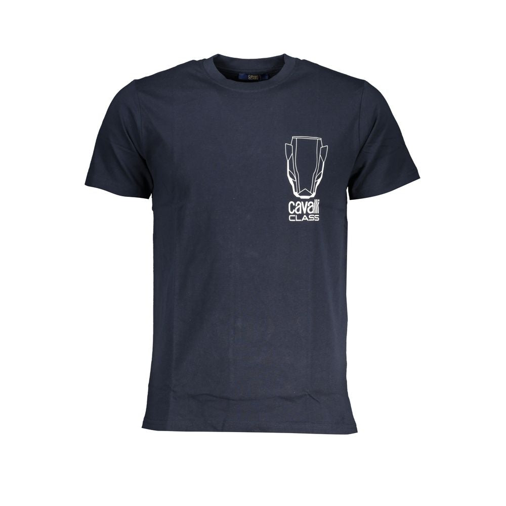 Blu Baumwoll-T-Shirt für Herren