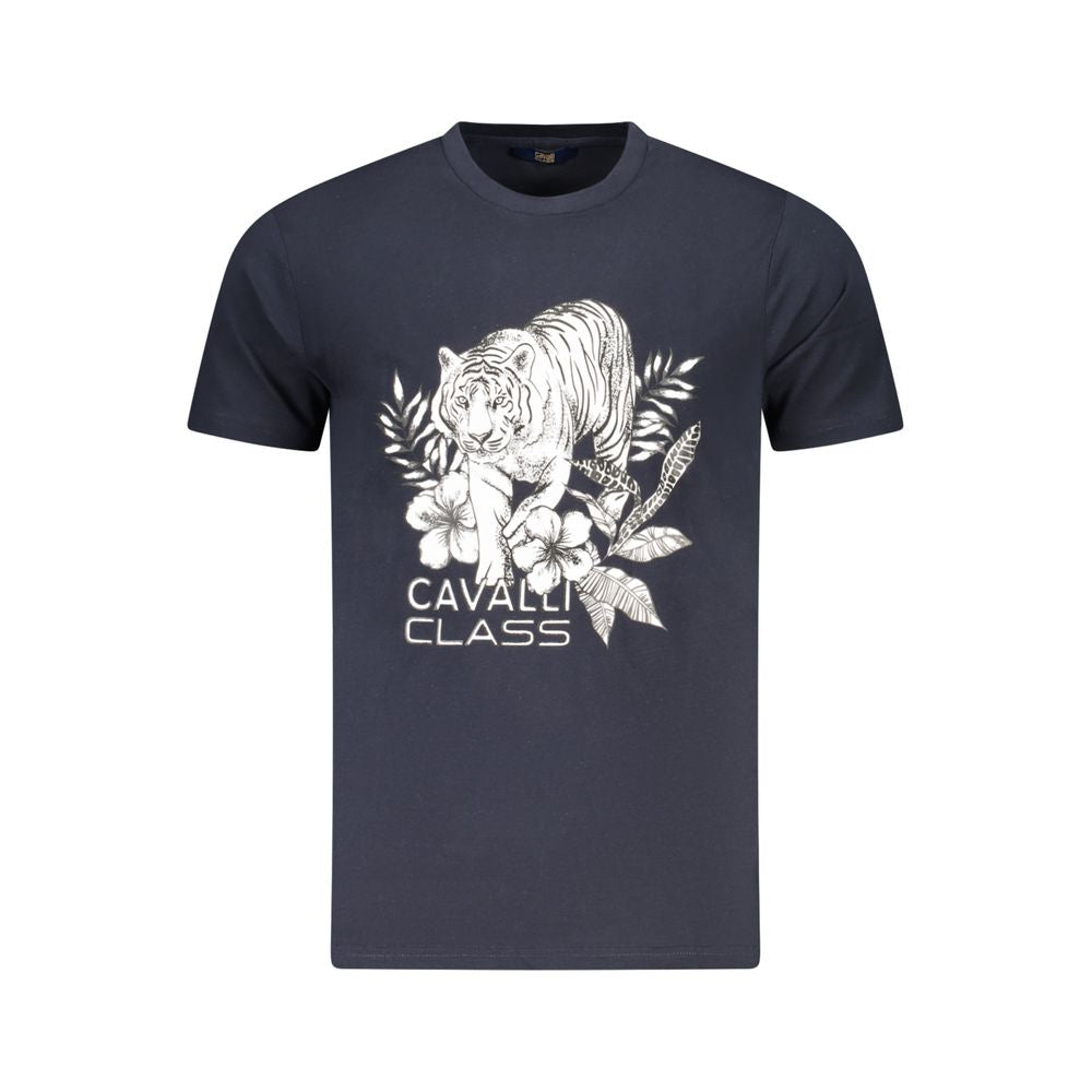 Blu Baumwoll-T-Shirt für Herren
