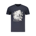 Blu Baumwoll-T-Shirt für Herren