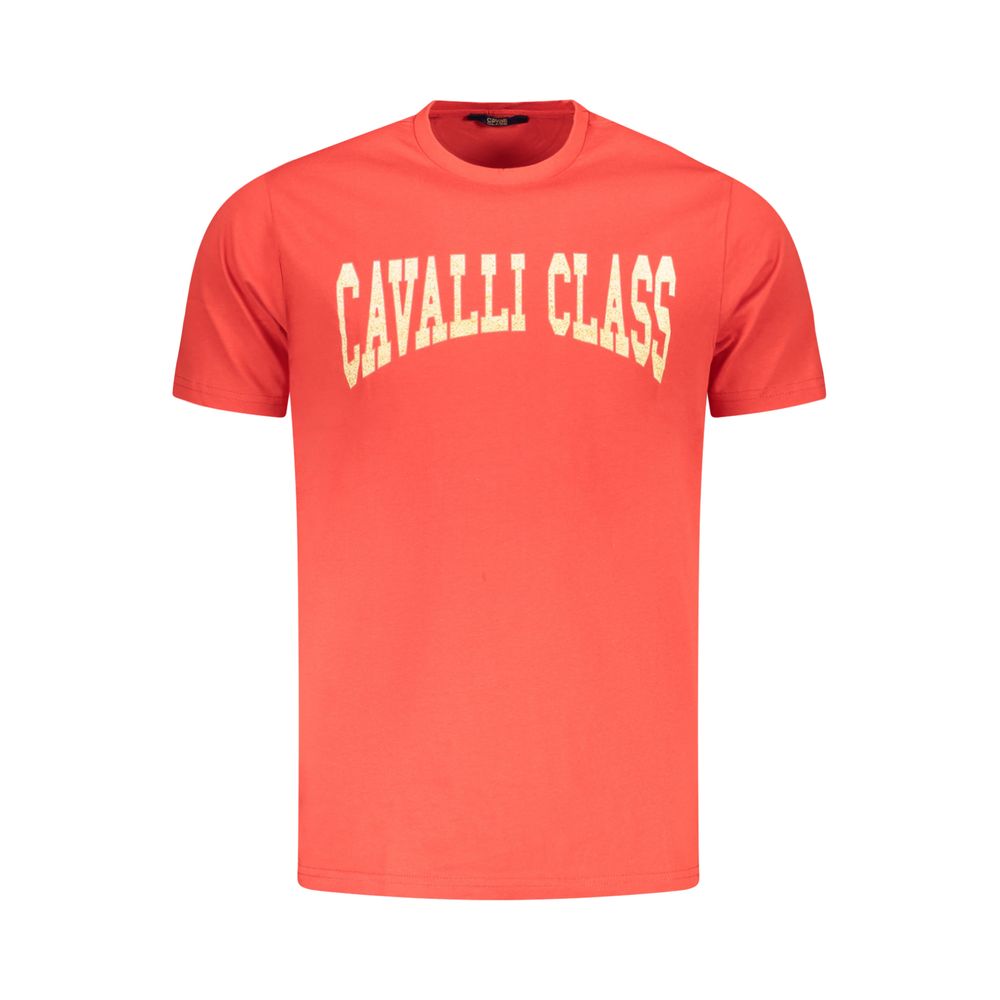 Rosso Baumwoll-T-Shirt für Herren