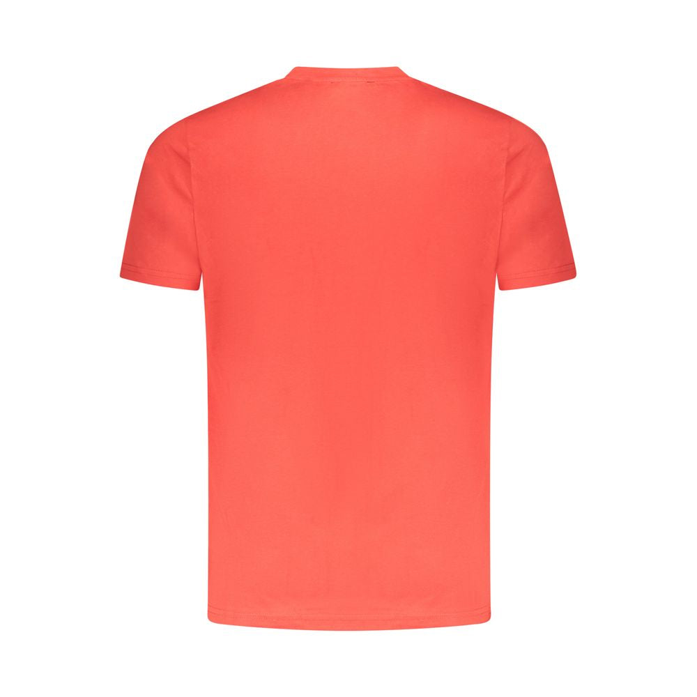 Rosso Baumwoll-T-Shirt für Herren