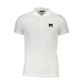 Bianco Baumwoll-Herrenpoloshirt