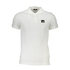 Bianco Baumwoll-Herrenpoloshirt