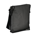 Elegante schwarze Umhängetasche mit kontrastierenden Details