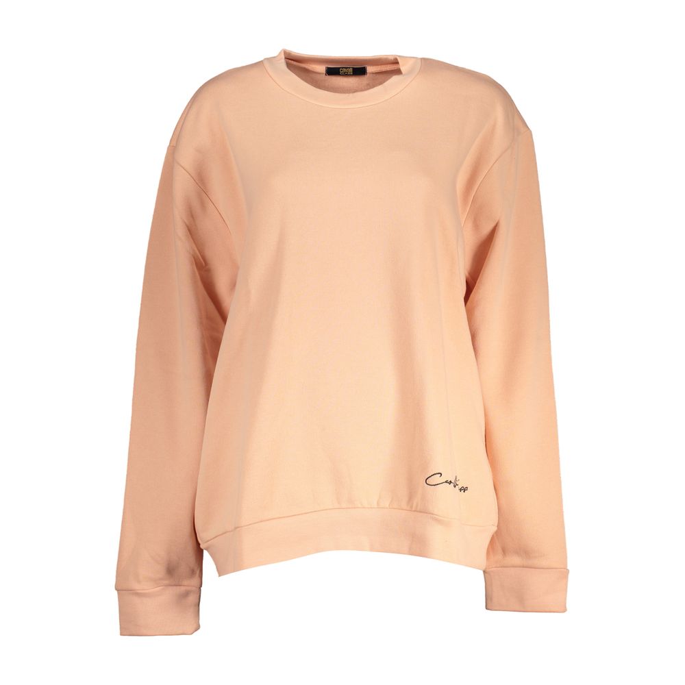Rosa Baumwolle Frauen Pullover