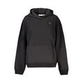 Schwarzer Baumwoll-Sweatshirt für Damen