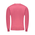 Roter Viskose Pullover für Männer