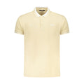 Beige Baumwoll-Herren-Poloshirt