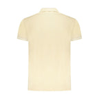Beige Baumwoll-Herren-Poloshirt