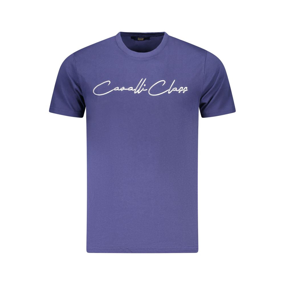 Blu Baumwoll-T-Shirt für Herren