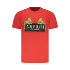 Rosso Baumwoll-T-Shirt für Herren