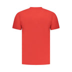 Rosso Baumwoll-T-Shirt für Herren