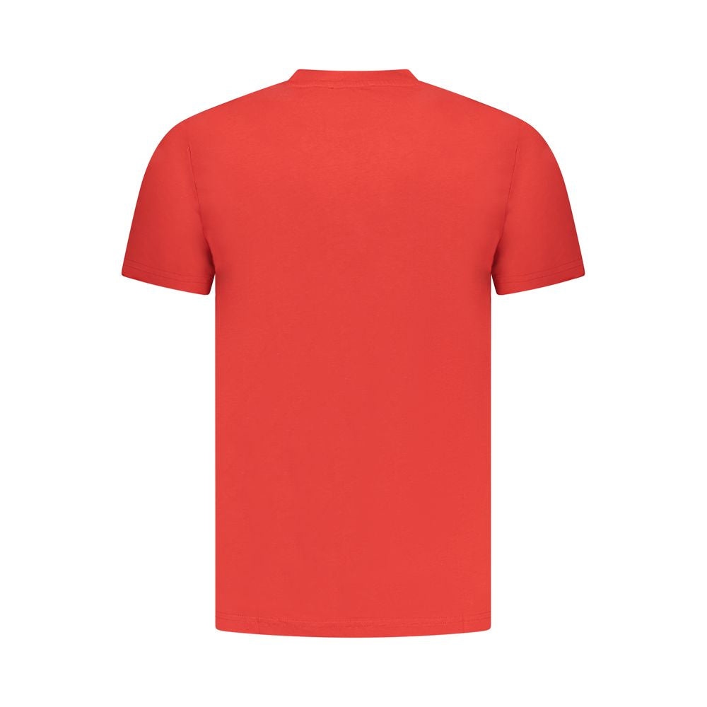Rosso Baumwoll-T-Shirt für Herren